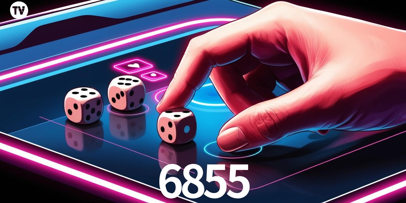 6855